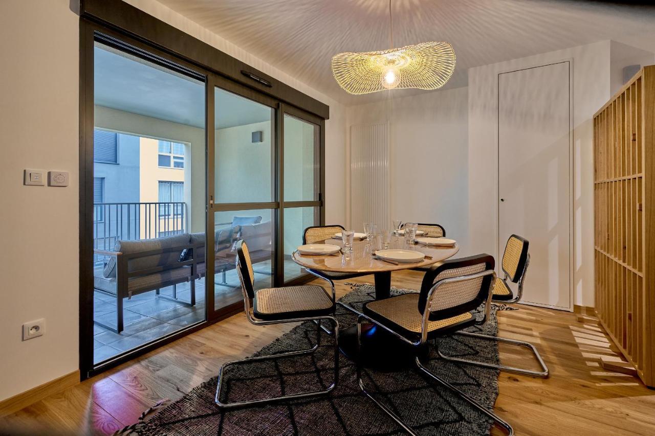 נבר Appart' Jeannette En Hyper Centre Ville Avec Balcon Et Parking Sous-Terrain, By Primo C0Nciergerie מראה חיצוני תמונה